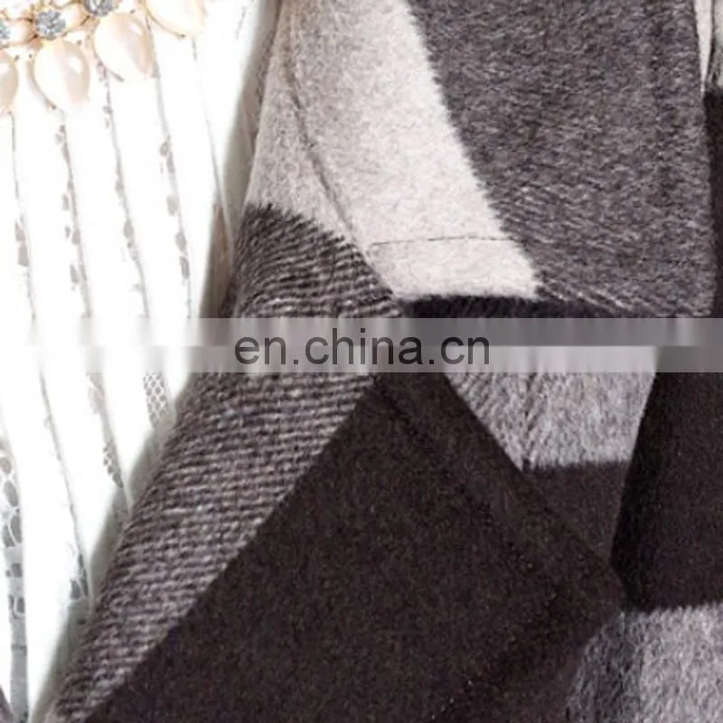 2017 latest design winter coat for women with wool
