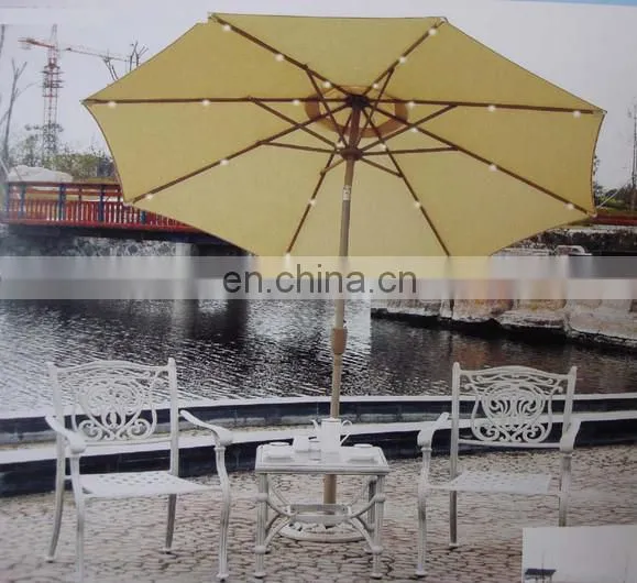 Party umbrella with led/Ourdoor umbrella with led/garden umbrella