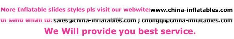 2014 best selling inflatable water slide with pool, nice infaltable water slide with pool for sale