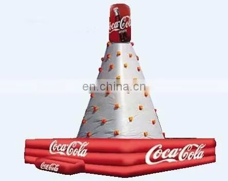 inflatable iceberg climbing wall