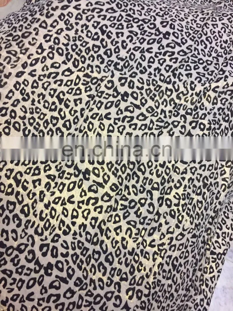 cotton scarfs shimmer animal prints
