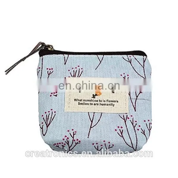 CR Ladies Cheapest Classic Retro Small Change Coin Purse Little Key Car Pouch Money Bag,Girl's Mini Short Coin Holder Wallet