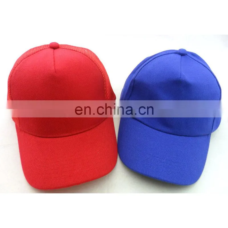 promotion five panels blank non-woven cheap caps