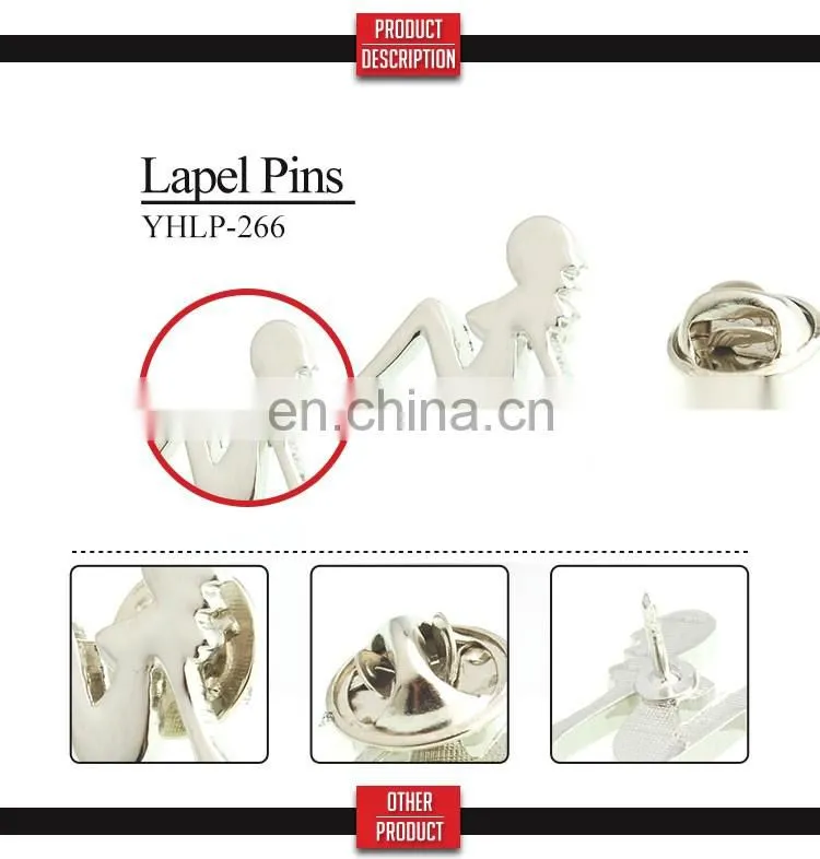 Wholesale lapel pin brooches flower men