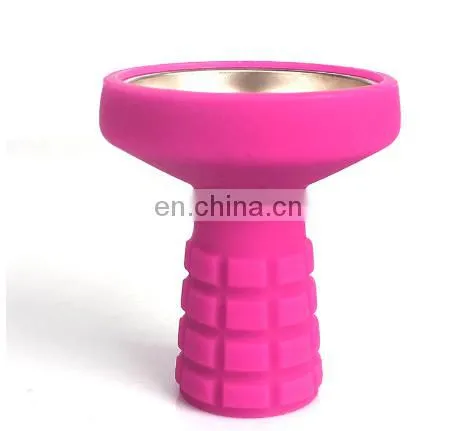 Excellent quality Unbreakable Flower Silicon Hookah Bowl