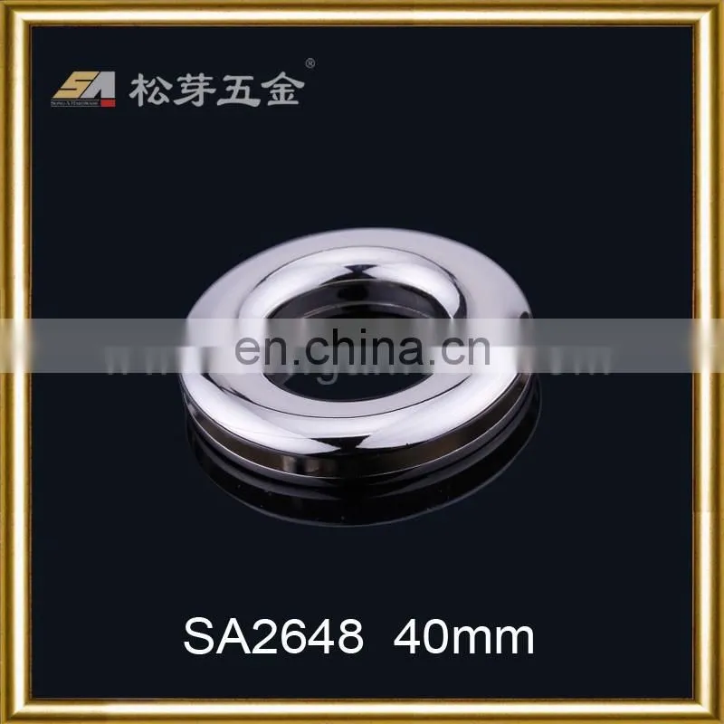 High Quality New Design Metal Ladies Decorative Shoe O-Ring, Nickle Plated Decorative O-Ring