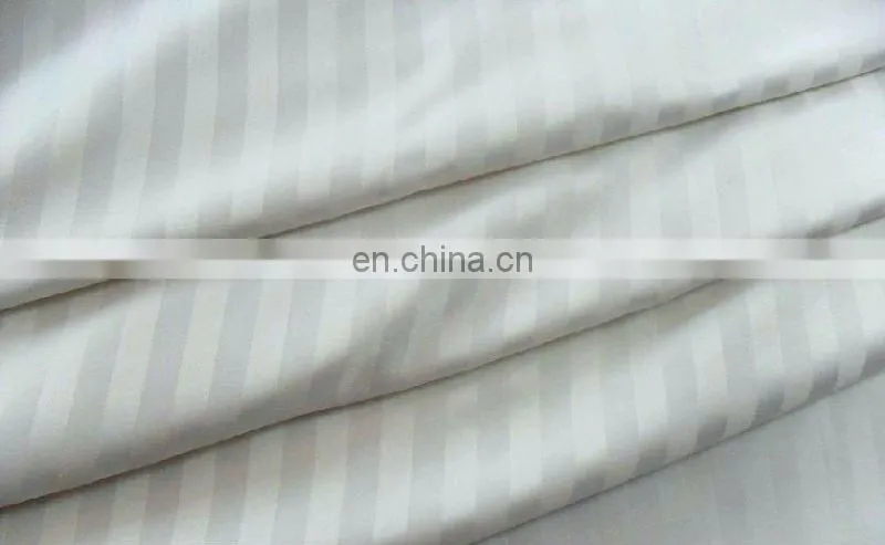 Hotel Linen - Satin Stripe Top bed Sheets