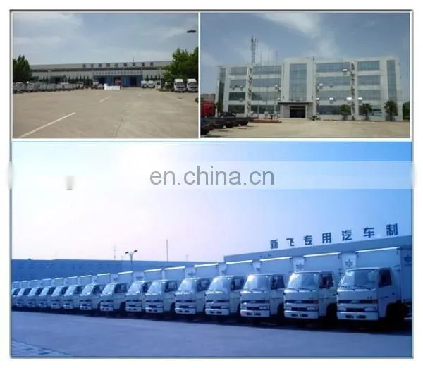 Custom-made Refrigerator Truck Body; Fiberglass +PU+Fiberglass