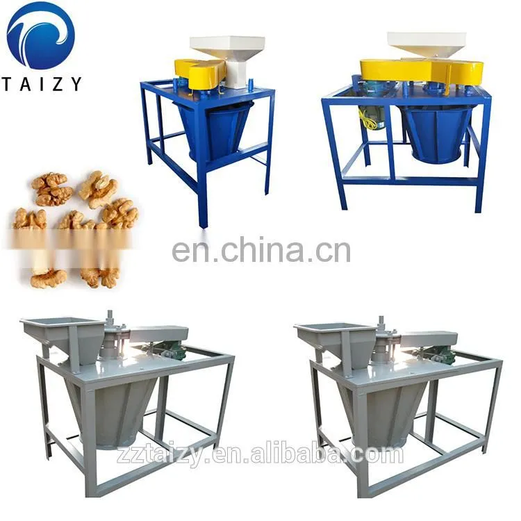 walnut shell broken machine pecan cracking machines commercial walnut sheller