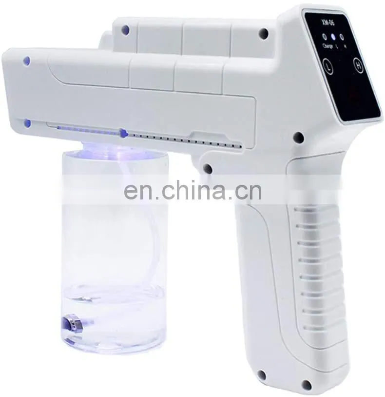 Portable Handheld Rechargeable Nano Atomizer Gun Electronic Display Sprayer Machine