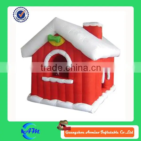 christms inflatable cabin mini inflatable christmas house for sale