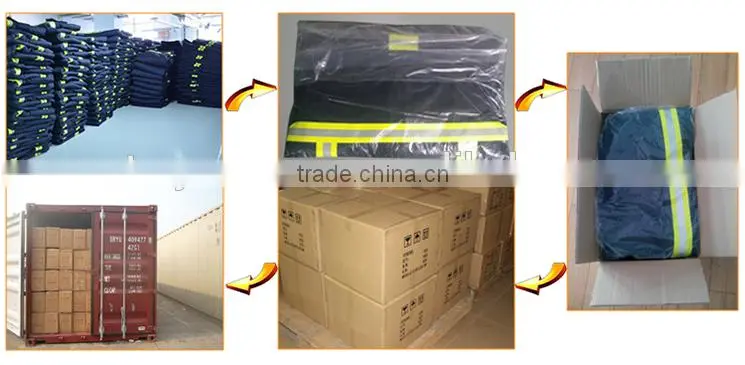 EN469 High Quality Fireman Used PBI Fire Fighter Suit