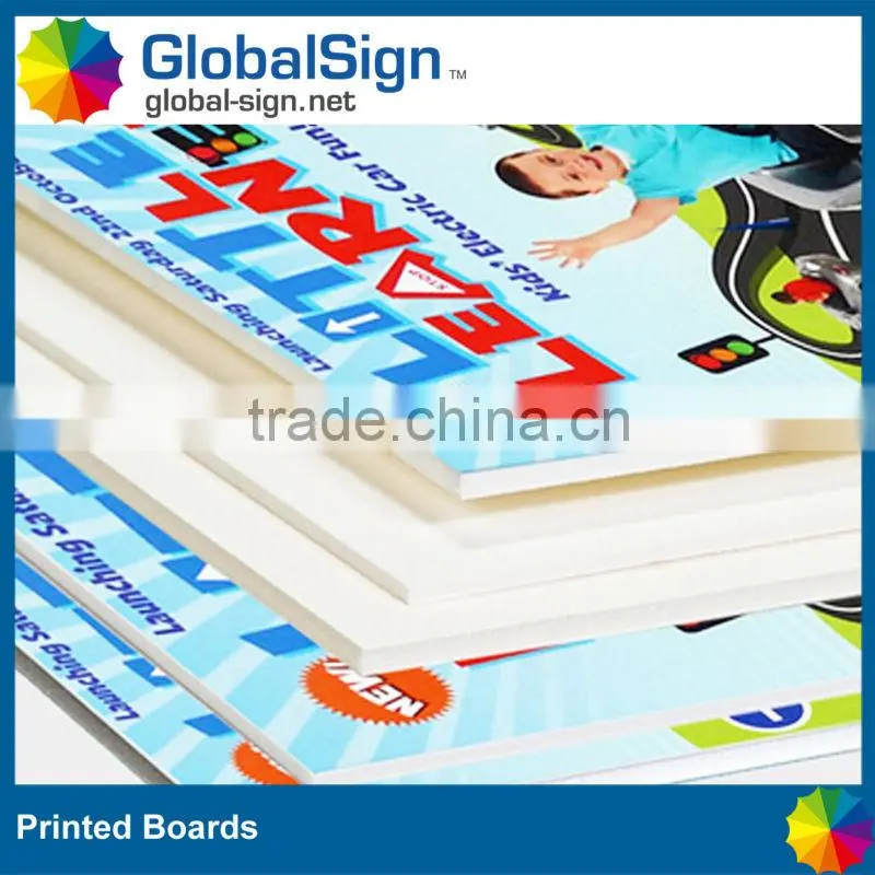 Shanghai GlobalSign Printed PP Corrugated Boards, PS Foam Boards, PVC Foam Boards