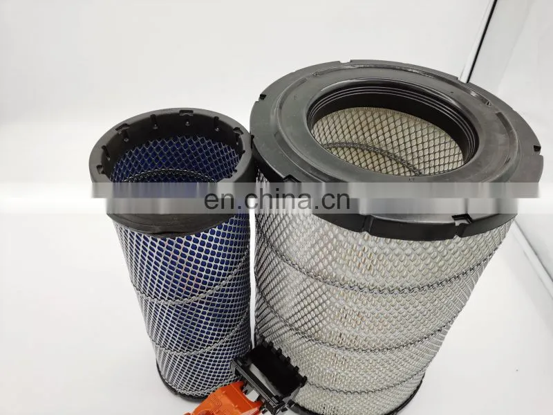 hot selling excavator parts air filter 4286128+4286130 AF25414+AF25412 for SK200-8 SK210-8 EX210-5 EX230LC-5 EX220-5 ZX200-3