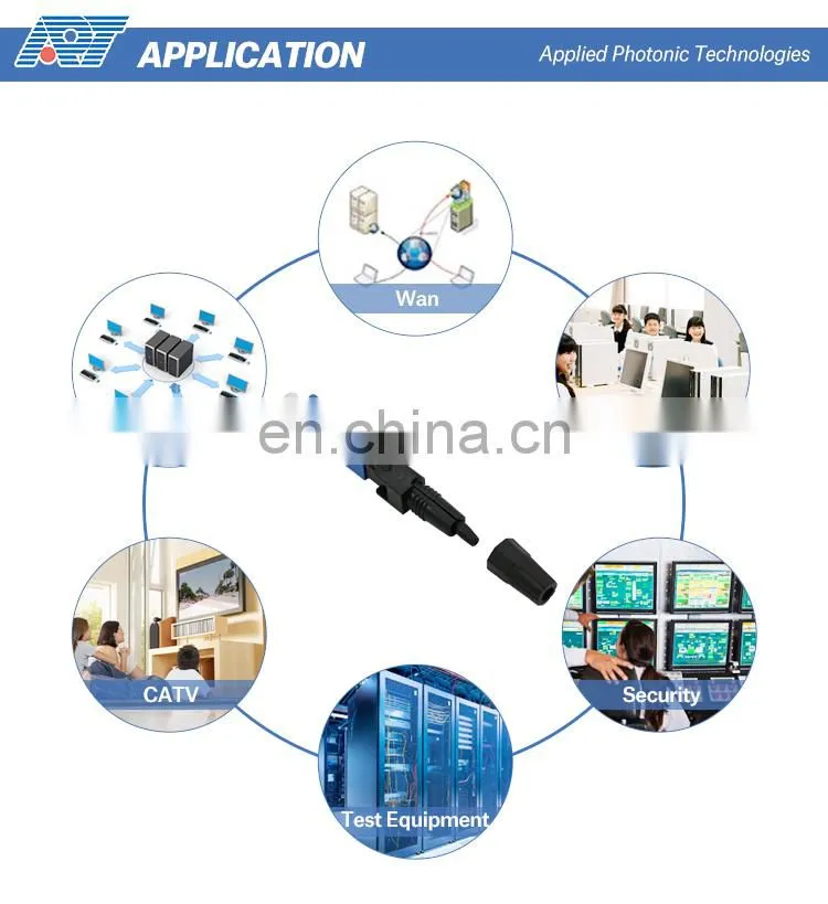 Best price supply good performance fiber optic 3m fast connector