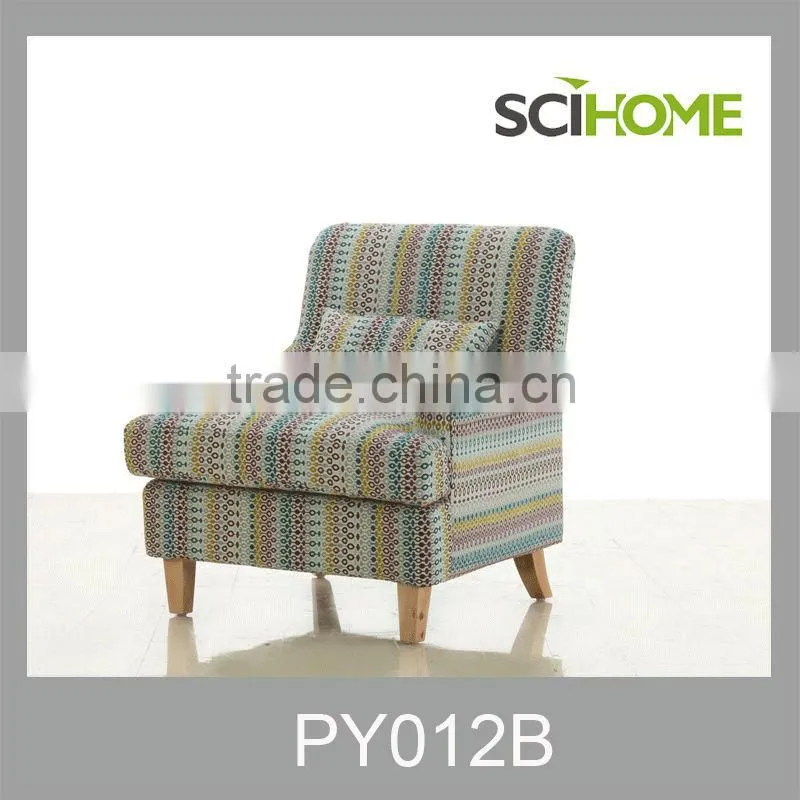 Antique French solid wood frame arm chairs for bedroom
