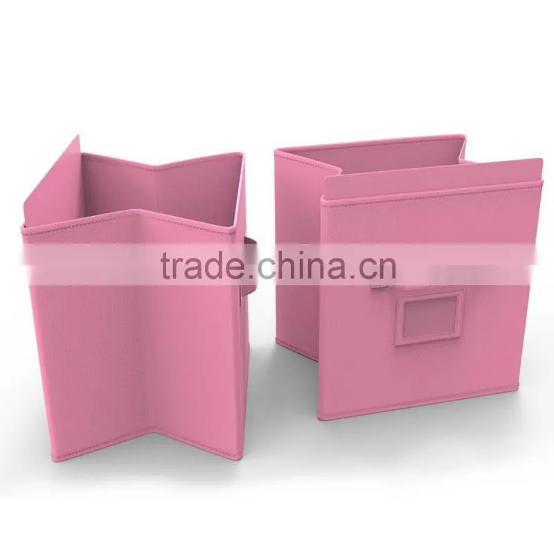 Decorative Storage Baskets Non-woven Collapsible Storage Bins/boxes