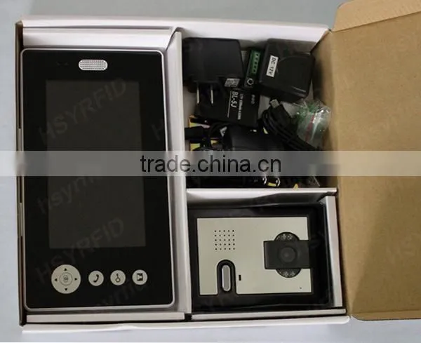 2.4GHZ Wireless door video phone night vision doorbell