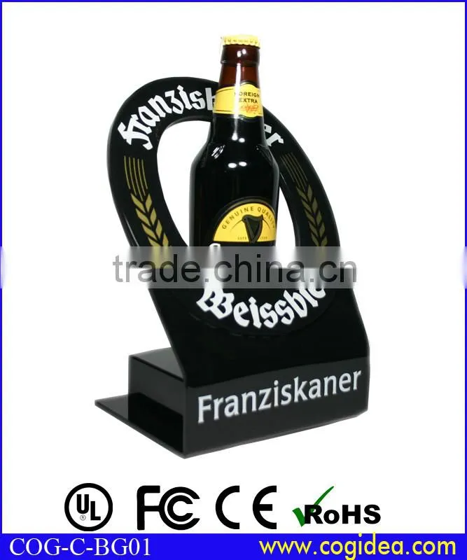 Customized LED Bottle Glorifier for Vodka Wine in the pub bar
