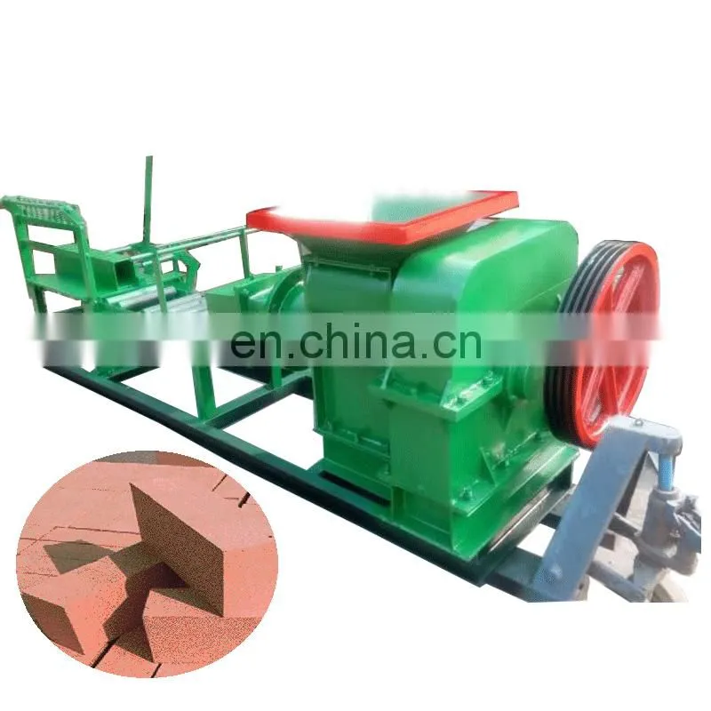 Runxiang Small Scale Hot sale Automatic and Semiautomatic Red Soil earth Clay Logo Brick product line Extruder Making Machine