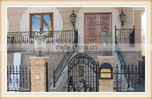 wooden fence for balcony