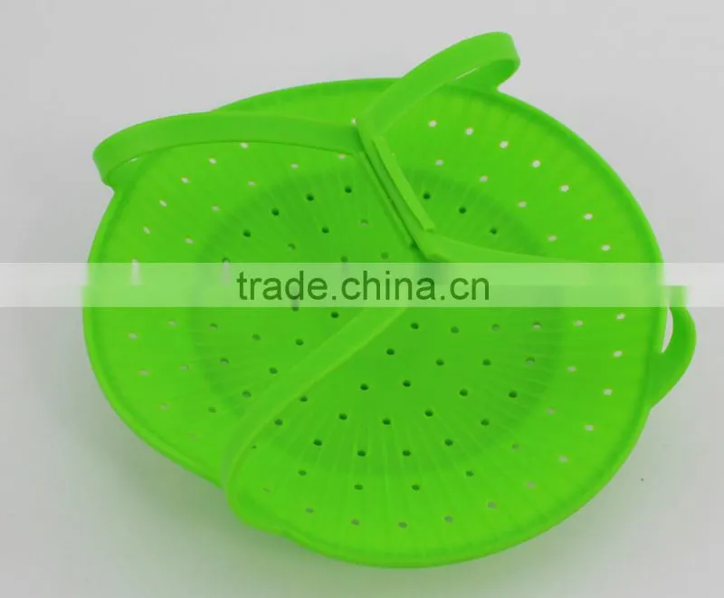 silicone Vegetable Steamer Basket Home Steamer