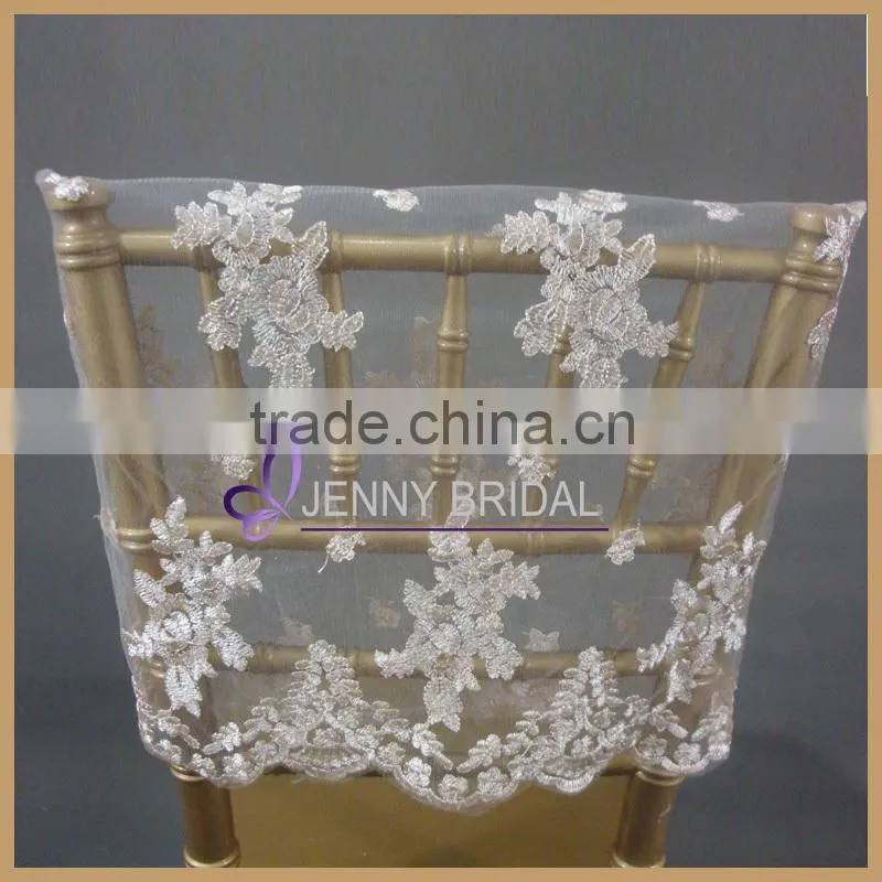 C305A Wholesale Cheap Chair Covers Sequin Wedding Folding Chair Covers