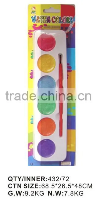 TARGET audited supplier,damp-dry metallic watercolor set
