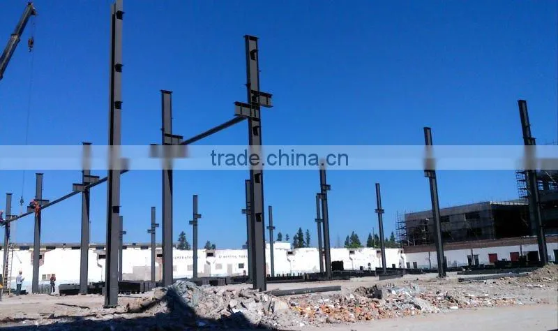 steel structure prefab warehouse/prefabricated steel warehouse/prefab steel structure warehouse