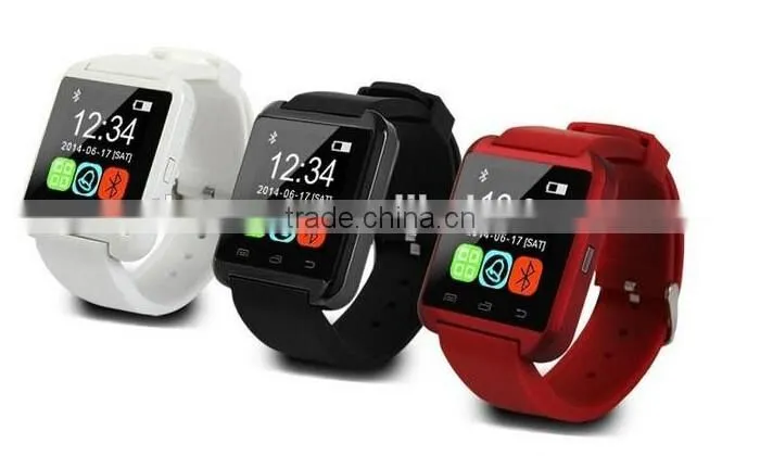 Bluetooth Smart Watch Wrist Watch U8 SmartWatch for Samsung S6/S5/Note 4/Note 3 HTC LG Huawei