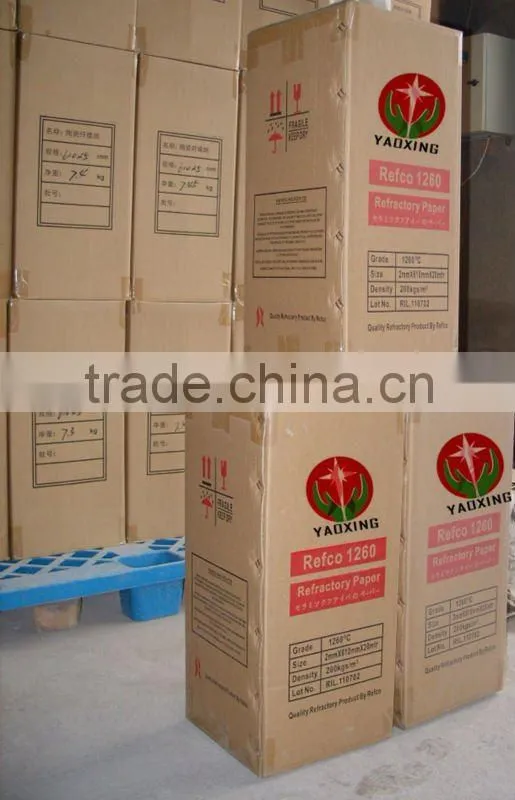 ceramic fiber paper flame retardant paper ceramic paper for small ceramic kiln