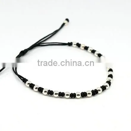 2016 New Design Chinese Knot Mens Bracelet Stainless Steel Beads Bracelet
