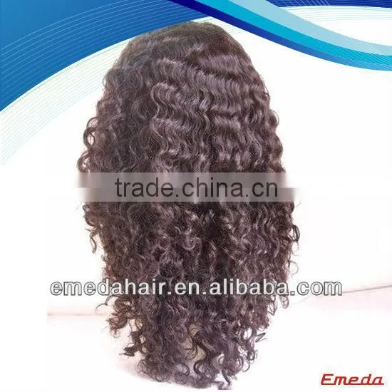 Brazil Africa Natural Soft Hair Small Full Lace Black Short Afro Wigs