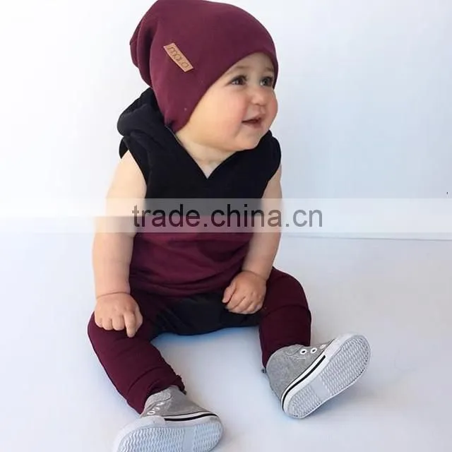 Male And Female Children Autumn & Winter New Arrival Kids Waistcoat Vest Baby Thick Keep Warm Hooded Vest Coat With 4 Colors