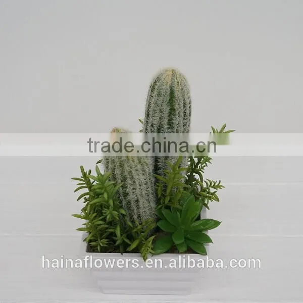 New arrival decorative artificial plants/ succulent plants mixed series