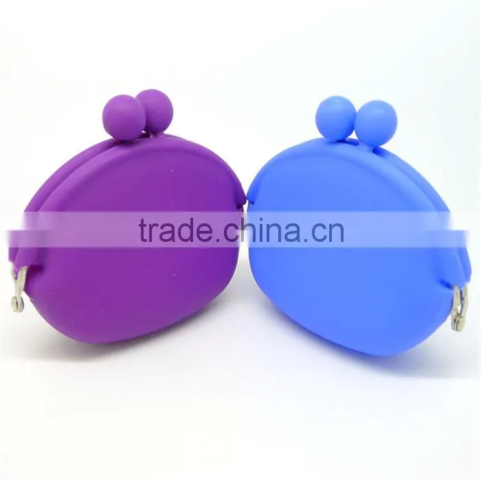 Cheap silicone coin purse coin sorter purse coin pouch