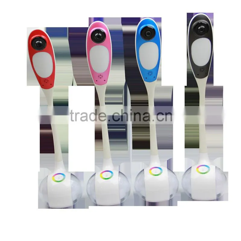 Plug and play alarm push motion detector with night vision hd 720p p2p wifi ip camera