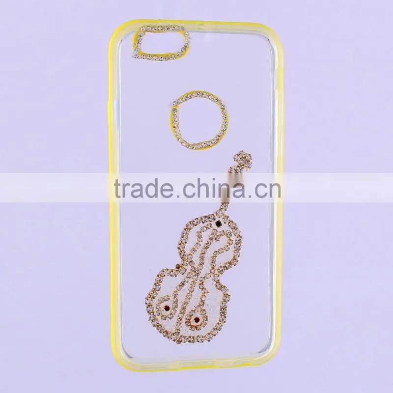 Wholesale Custom Plastic Clear Mobile Phone Case For christmas decoration