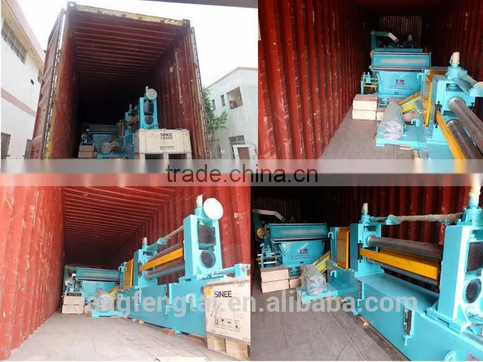 coil line for decoiling slitting and recoiling