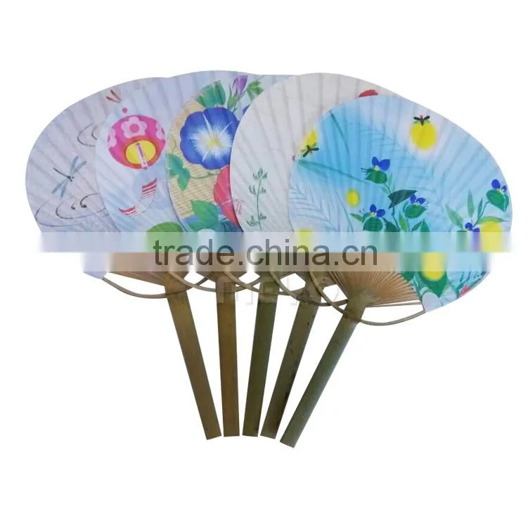 Customized Hand Fan Promotional Wooden Wedding Bamboo Hand Fan Wholesales Gift