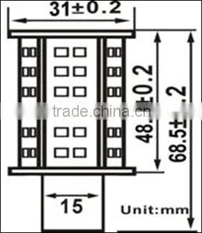 5W LED High Intensity BAY15d marine aquarium led lights uk