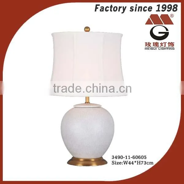 white porcelain lamp in Guangdong