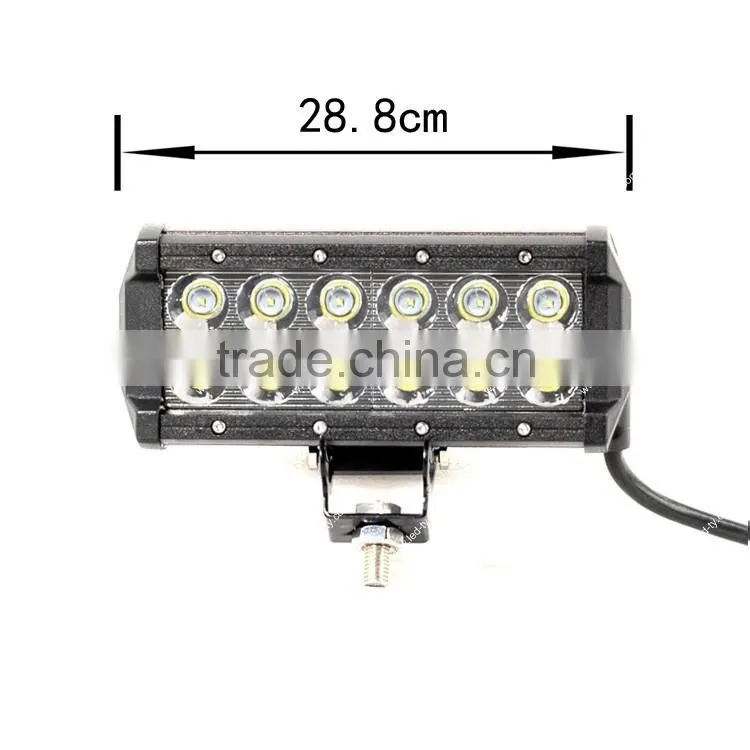 36W LED Off Road Jeep Motorcycle Headlight Driving Light Bar