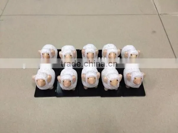 white stone goat statue for sale