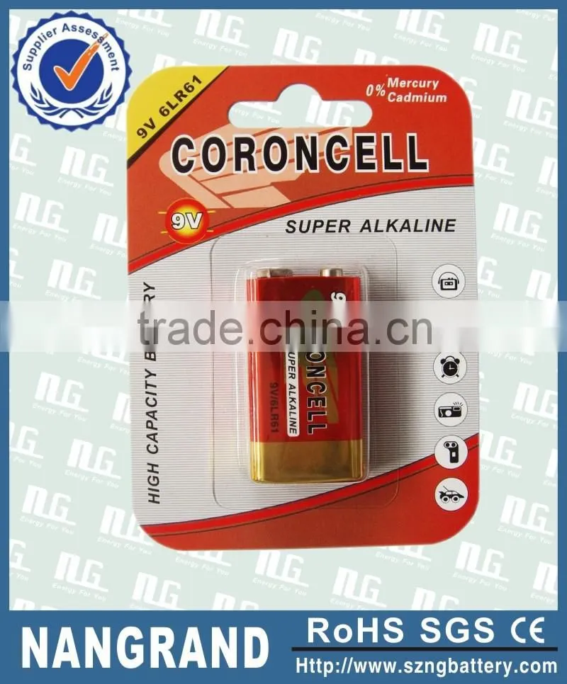 Good quality for 9 volt battery