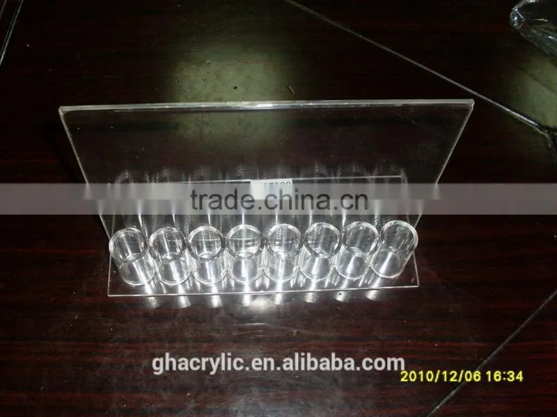 Professional and top quality acrylic display rack,customized acrylic display rack