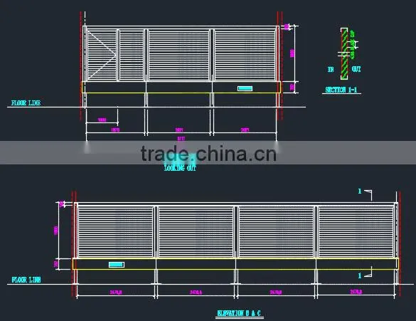 2015 popular prefabricated fixed louver roof from China manufacturers