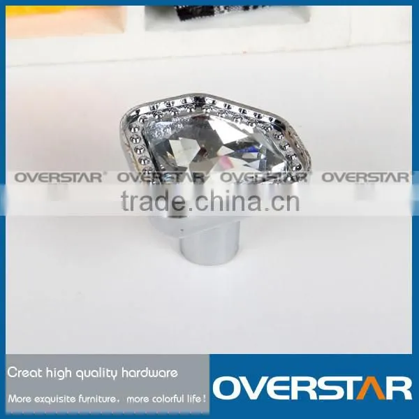 High Quality Diamond Crystal Acrylic Cabinet Door Knob