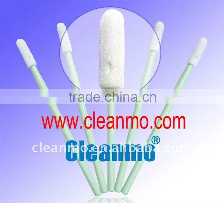 Cleanroom small swab CM-FS742 is subsitution to texwipe TX742B , sponge head, plastic handle