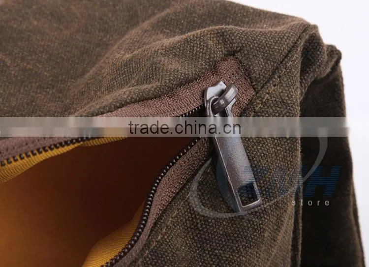 High-grade and Soft bag Canvas Material digital Sling camera bag